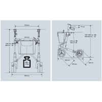 TOPRO Troja 5G Rollator