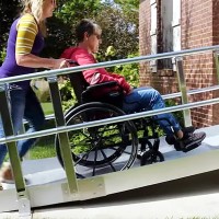 PVI OnTrac Fixed Wheelchair Access Ramp