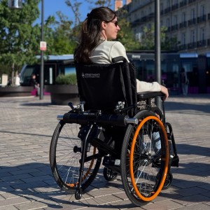 Faster one hand setup for everyday wheelchair power assist use feature image