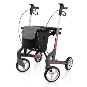 Rollator Walker with Detachable Bag and Safety Reflector feature image