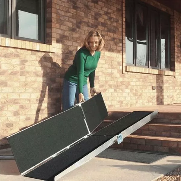 PVI Multifold Portable Folding Wheelchair Ramp