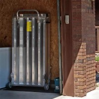 PVI Wheel-A-Bout Portable Wheelchair Ramp with Wheels