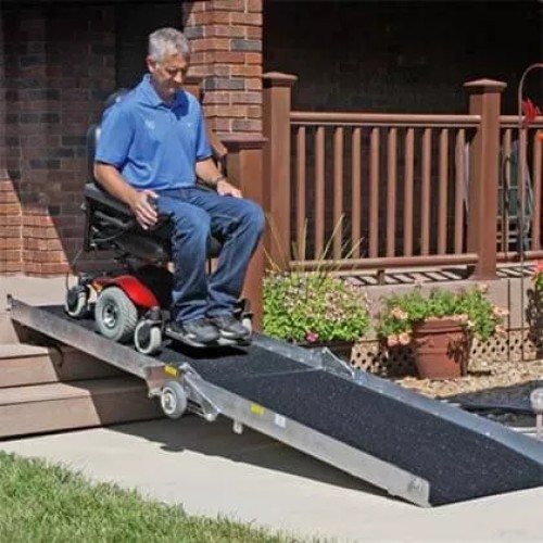 Wip Ramp PVI Multifold Ramp | Portable Folding Wheelchair Ramp AU