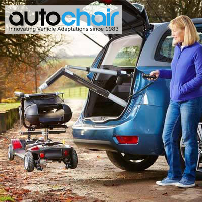 Autochair Smart Lifter series for vehicle. Lift and load your wheelchair and scooter in and out of your vehicle.