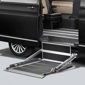 The Cassette K90 side platform access for wheelchair and occupant