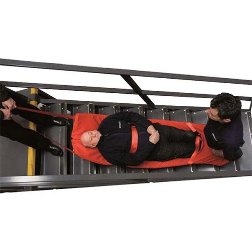This rescue sheet is a low cost solution for emergency evacuation