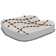 3D-shape - The seating surface is designed for the effective redistribution of the body pressure and stable sitting posture. (Contour/Deep Contour/Deep Contour Slim)