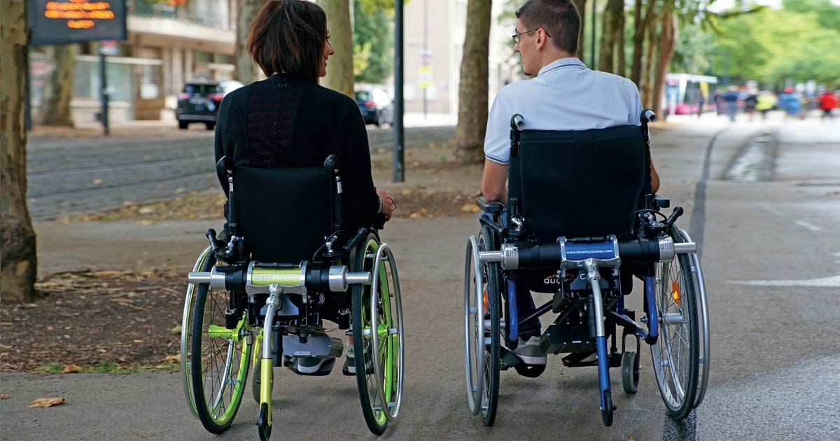 manually operated wheelchair