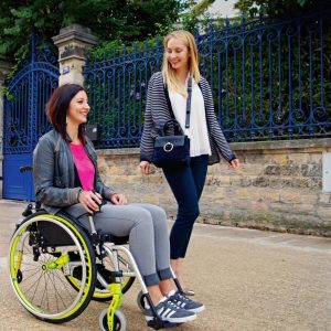 Go where you want with the lightdrive power assistance for your manual wheelchair.