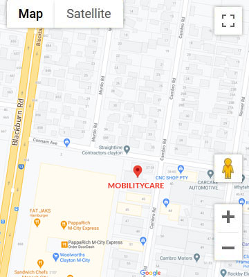 MobilityCare is located at 39 Cambro Road, Clayton VIC 3168