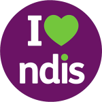 I love NDIS logo