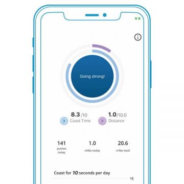 PushTracker App - set goals based on your health related needs