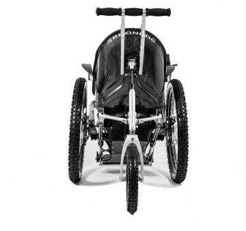 Trekinetic GTE power wheelchair (front view)