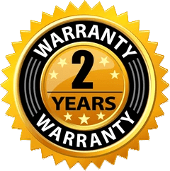 2-year warranty