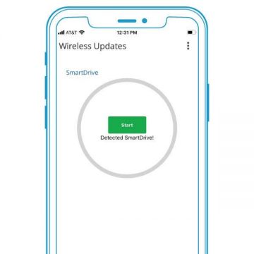 PushTracker App - perform wireless updates.